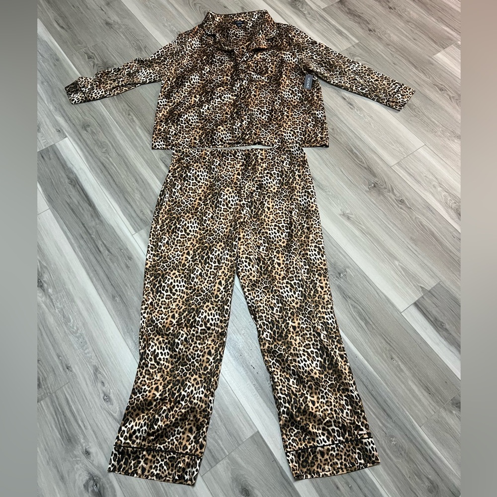 Leopard pajama set
